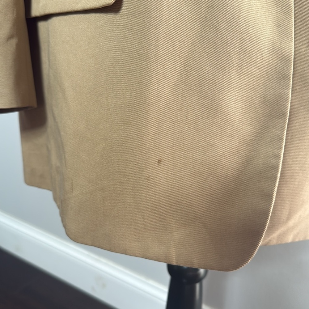 Everlane The Oversized Blazer in Buttersmooth Tan Beige Women’s Size 14 - Picture 7 of 11